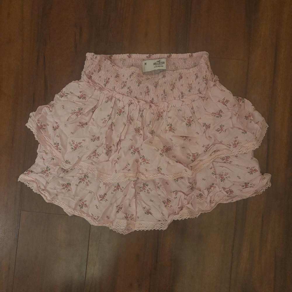 hollister floral layered skirt ♡ new with tags